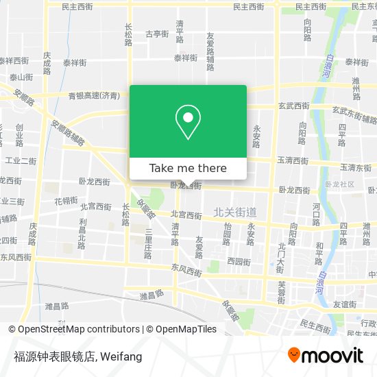 福源钟表眼镜店 map