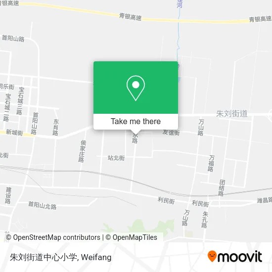 朱刘街道中心小学 map