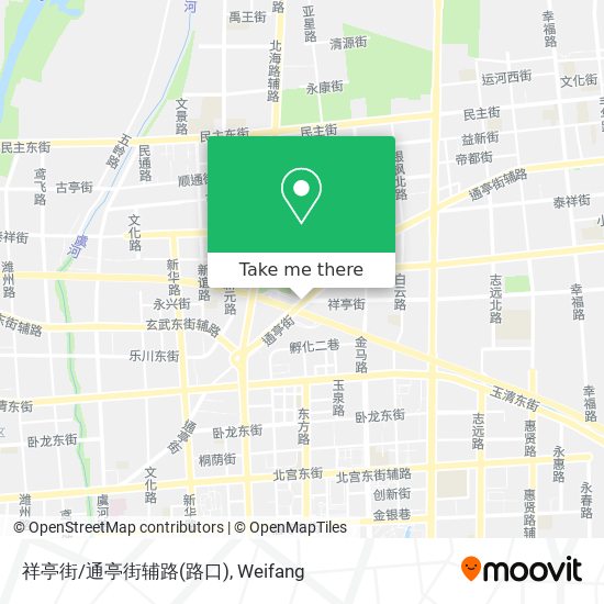 祥亭街/通亭街辅路(路口) map