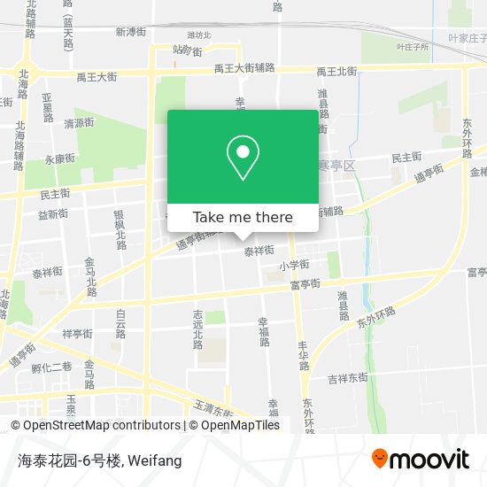 海泰花园-6号楼 map