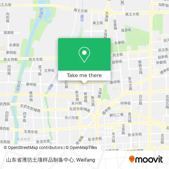 山东省潍坊土壤样品制备中心 map