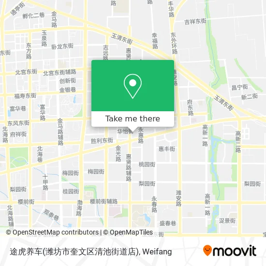 途虎养车(潍坊市奎文区清池街道店) map