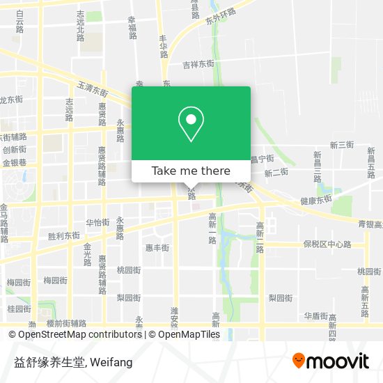 益舒缘养生堂 map