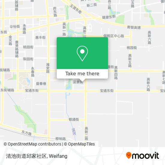 清池街道邱家社区 map