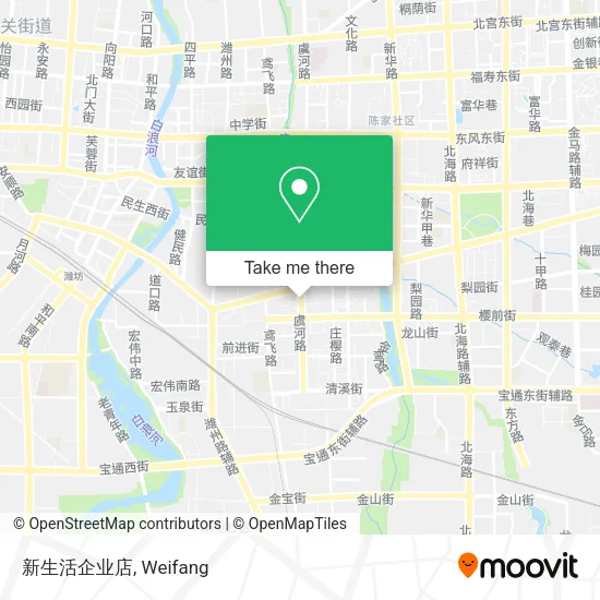 新生活企业店 map