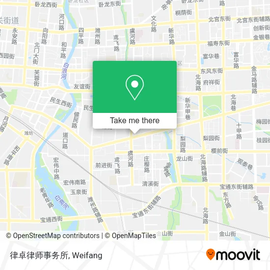 律卓律师事务所 map