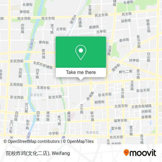 院校炸鸡(文化二店) map