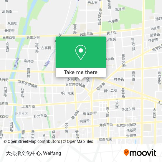 大拇指文化中心 map