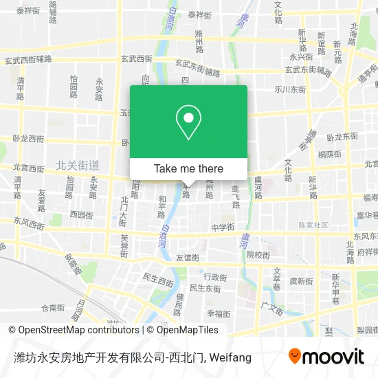 潍坊永安房地产开发有限公司-西北门 map