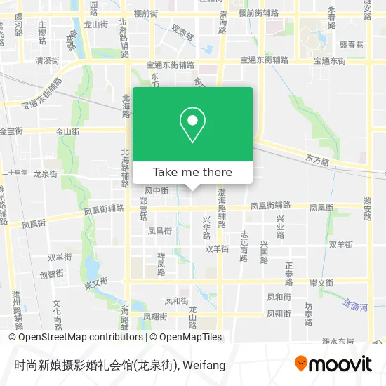 时尚新娘摄影婚礼会馆(龙泉街) map