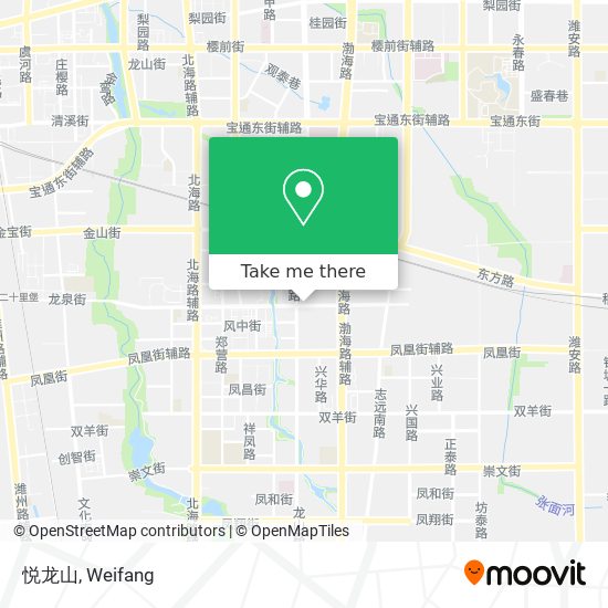悦龙山 map