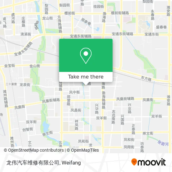 龙伟汽车维修有限公司 map