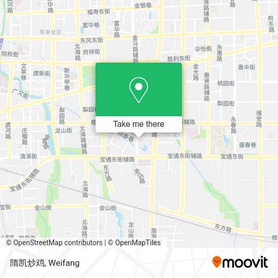 隋凯炒鸡 map