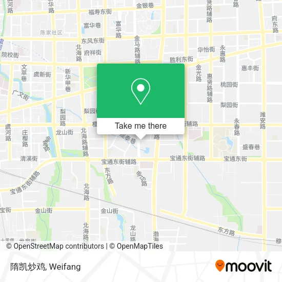 隋凯炒鸡 map