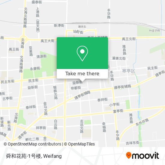舜和花苑-1号楼 map