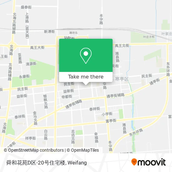 舜和花苑D区-20号住宅楼 map