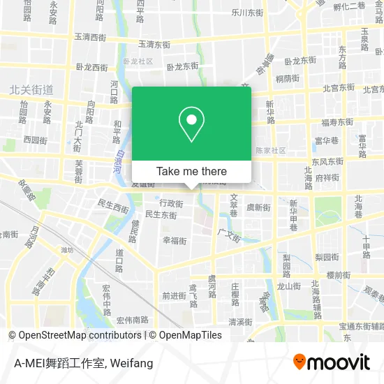 A-MEI舞蹈工作室 map