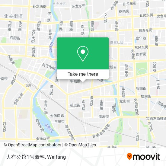 大有公馆1号豪宅 map