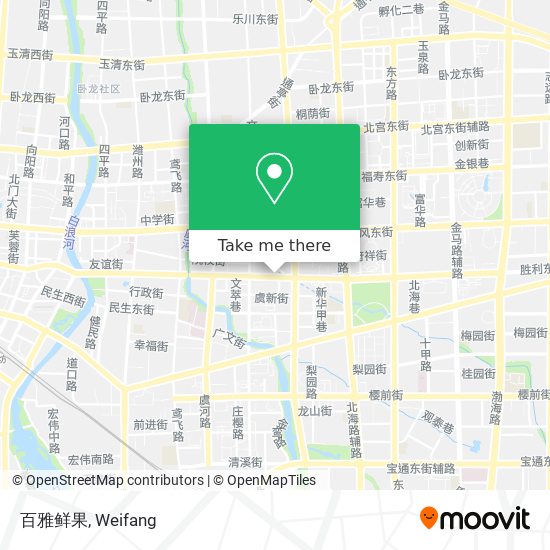 百雅鲜果 map
