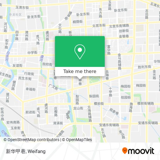 新华甲巷 map