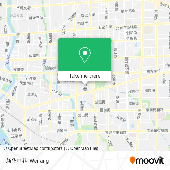 新华甲巷 map