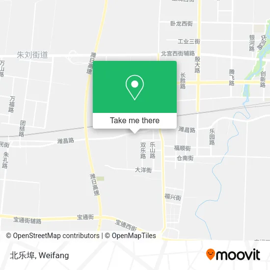 北乐埠 map