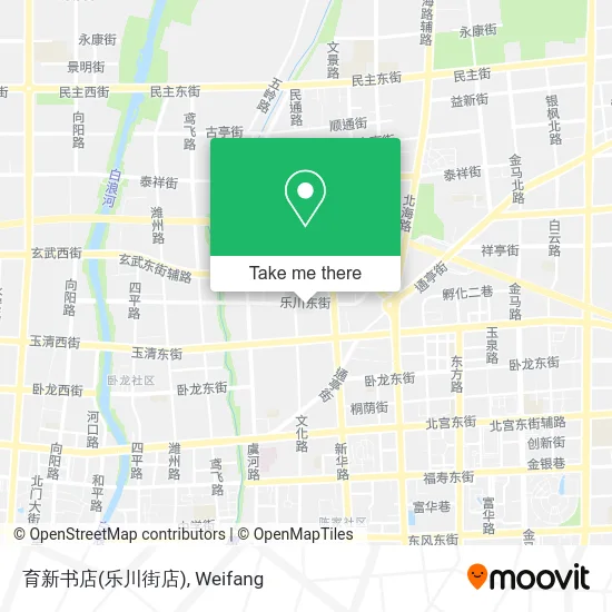 育新书店(乐川街店) map