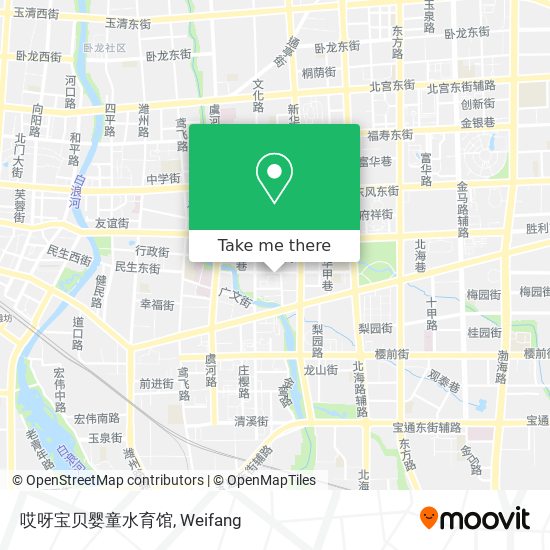 哎呀宝贝婴童水育馆 map