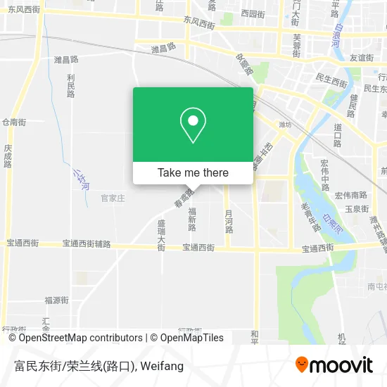 富民东街/荣兰线(路口) map