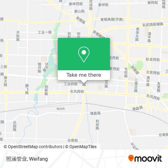 照涵管业 map