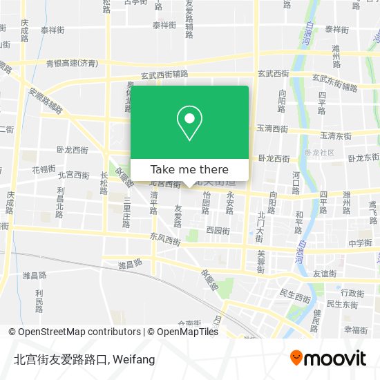 北宫街友爱路路口 map