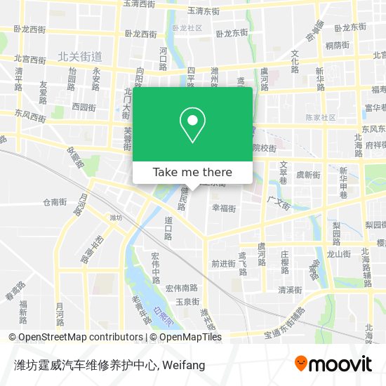 潍坊霆威汽车维修养护中心 map