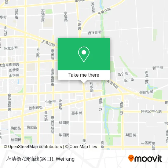 府清街/烟汕线(路口) map