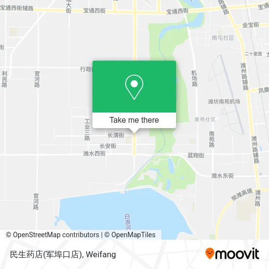 民生药店(军埠口店) map