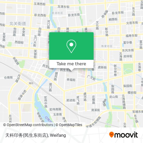 天科印务(民生东街店) map
