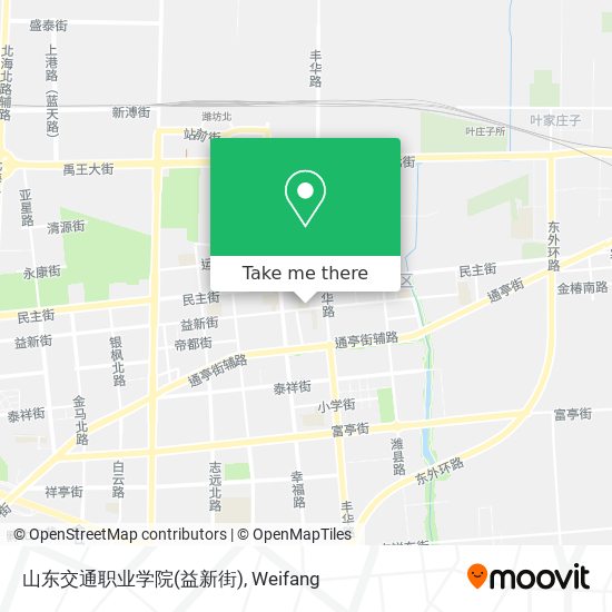 山东交通职业学院(益新街) map