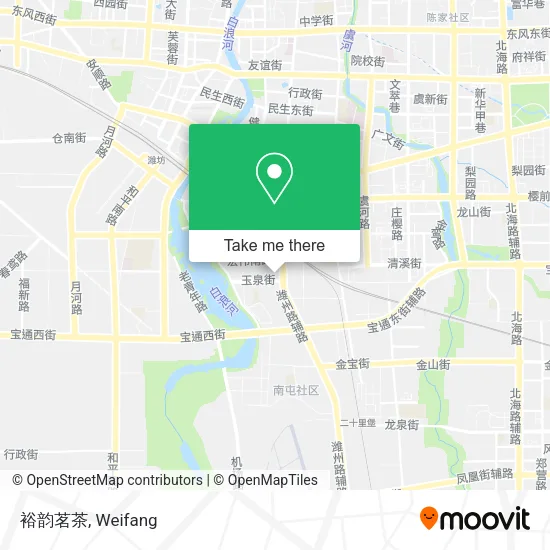 裕韵茗茶 map