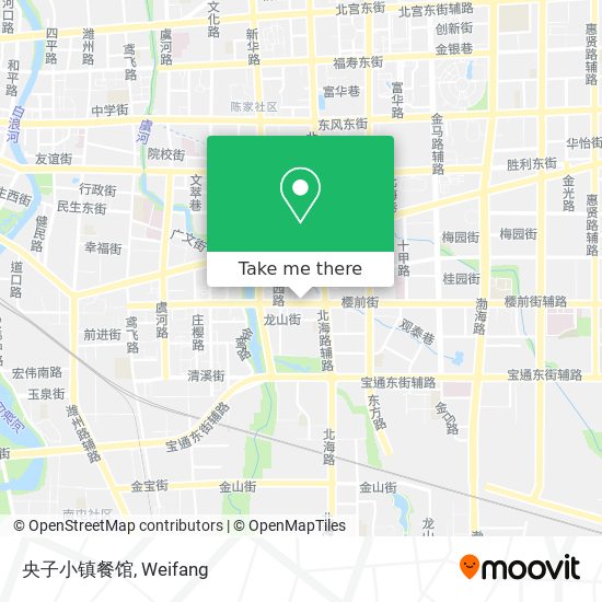 央子小镇餐馆 map
