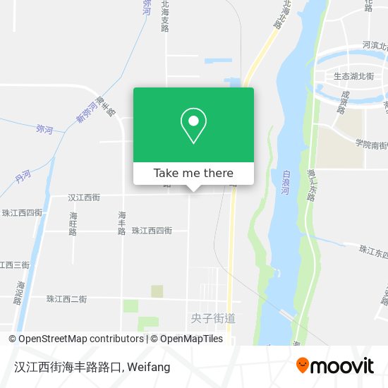 汉江西街海丰路路口 map