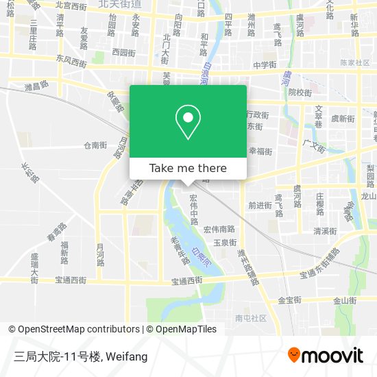 三局大院-11号楼 map