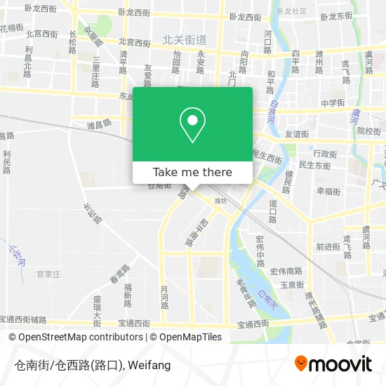 仓南街/仓西路(路口) map