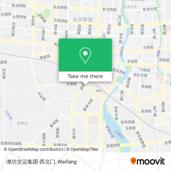 潍坊交运集团-西北门 map