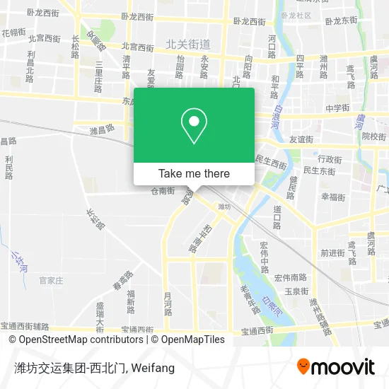 潍坊交运集团-西北门 map