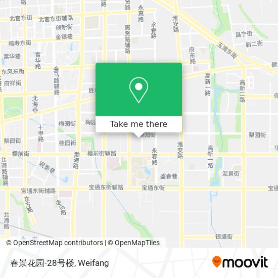 春景花园-28号楼 map
