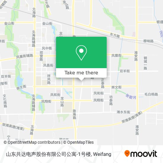 山东共达电声股份有限公司公寓-1号楼 map