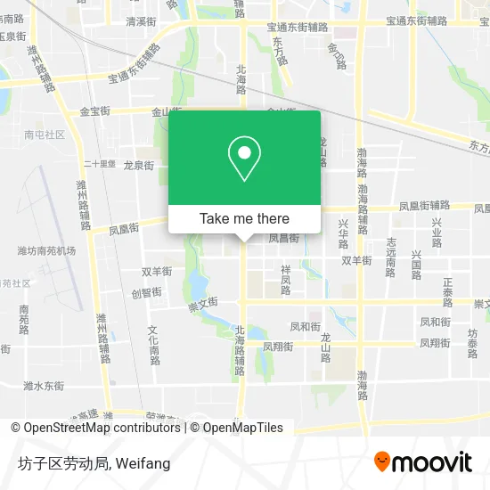 坊子区劳动局 map