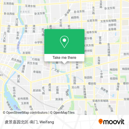 虞景嘉园北区-南门 map