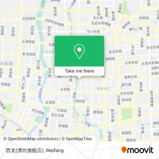 西龙(潍坊旗舰店) map