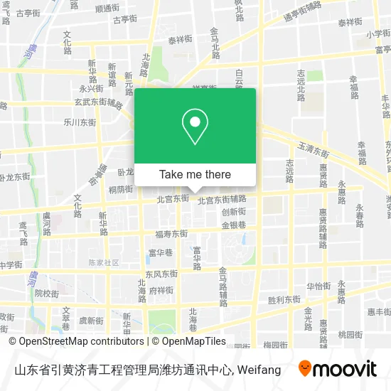 山东省引黄济青工程管理局潍坊通讯中心 map