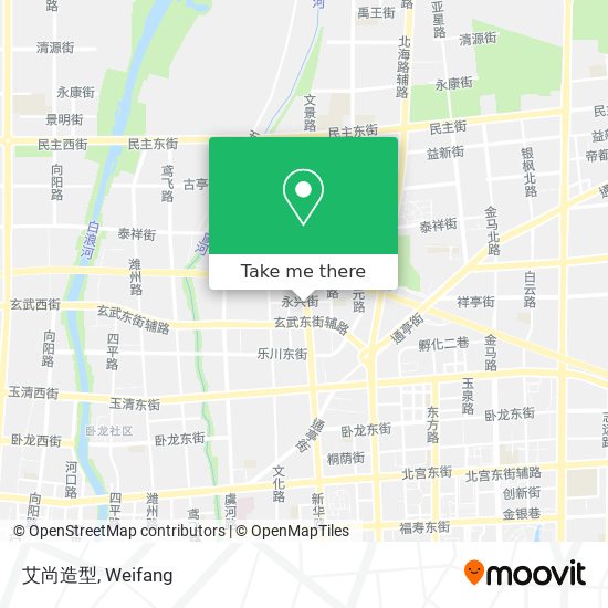 艾尚造型 map